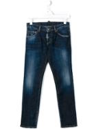 Dsquared2 Kids 'clement' Skinny Jeans, Boy's, Size: 14 Yrs, Blue