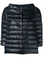 Herno Wide Boat Neck Jacket - Black