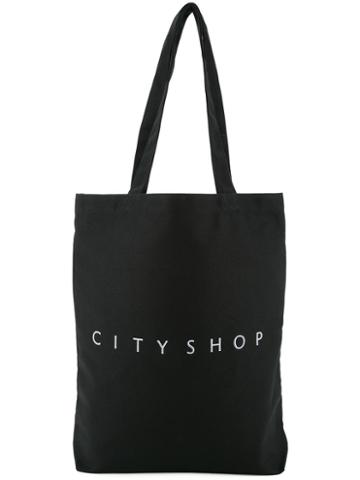 Cityshop Cityshop Tote Bag, Women's, Black, Canvas