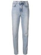 Fiorucci Logo Side Panel Jeans - Blue