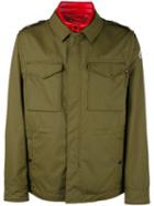 Moncler Auguste Field Jacket, Men's, Size: 5, Green, Polyamide/cotton