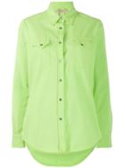 Nº21 Chest Pocket Denim Shirt - Green