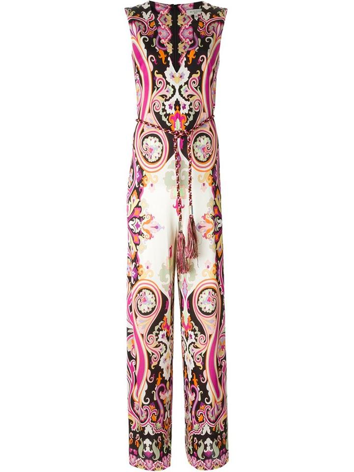Etro Printed Belted Jumpsuit