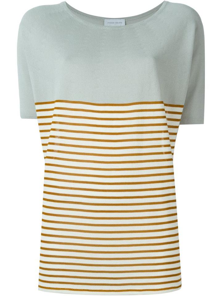 Christian Wijnants 'kenia' Striped Top