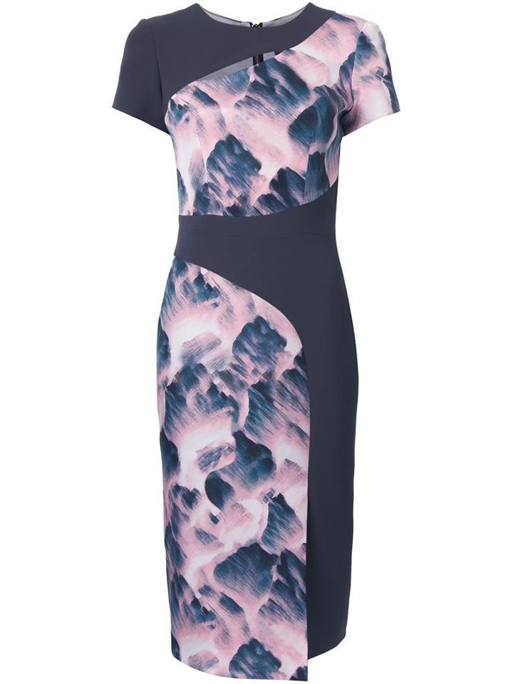 Ginger & Smart 'icelandic' Dress, Women's, Size: 10, Grey, Silk/spandex/elastane/viscose