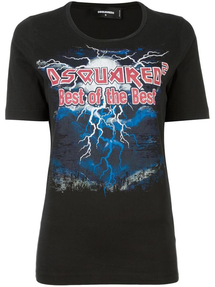 Dsquared2 Best Of The Best T-shirt, Women's, Size: Large, Black, Cotton