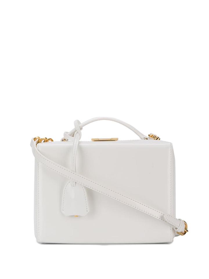 Mark Cross Grace Small Box Bag - White