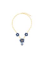 Dolce & Gabbana Flower Necklace - Metallic