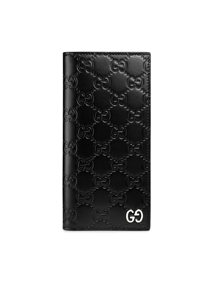 Gucci Dorian Gucci Signature Wallet - Black