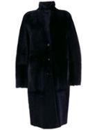 Joseph Reversible Mid-length Coat - Blue
