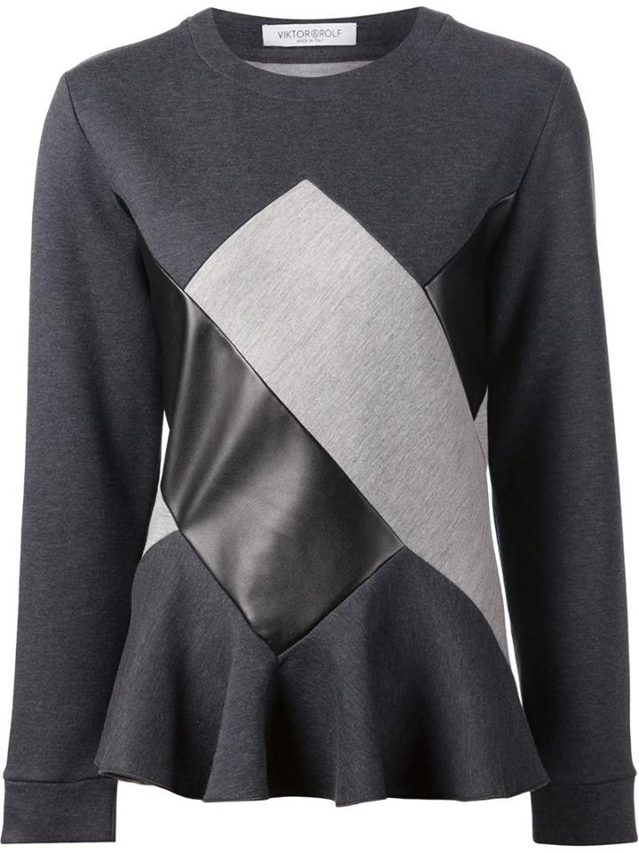 Viktor & Rolf Patchwork Sweatshirt