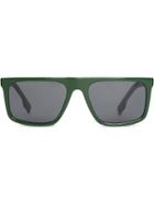 Burberry Eyewear Straight-brow Sunglasses - Green