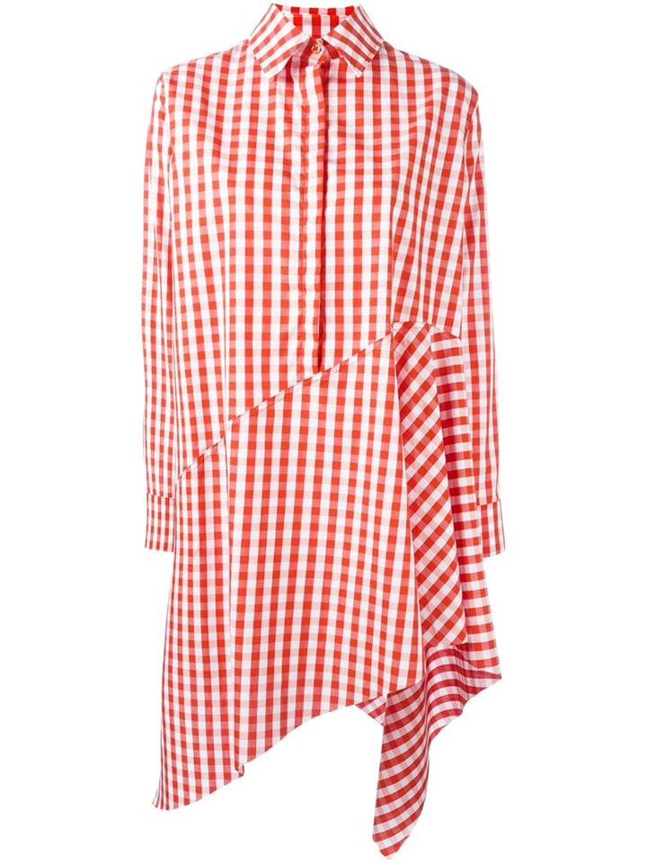 Marques'almeida Checked Oversized T-shirt