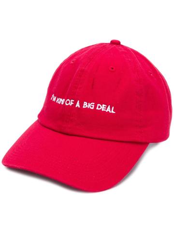 Nasaseasons Slogan Embroidered Cap