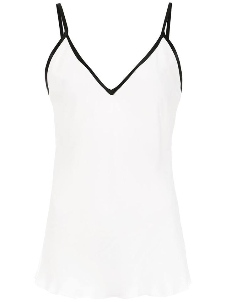 Tufi Duek V-neck Top - White