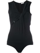 Mugler Piercing Detail Sleeveless Body