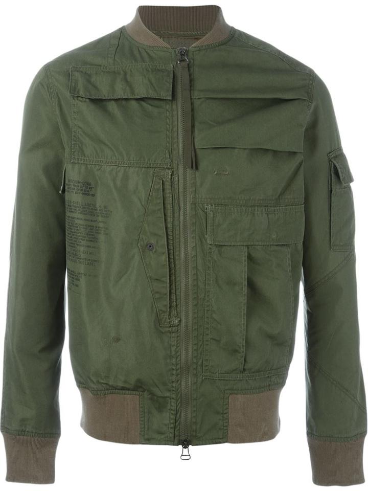 Maharishi Zip Up Military Jacket