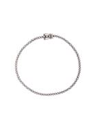 Eva Fehren 18kt White Gold The Line Diamond Bracelet - Silver