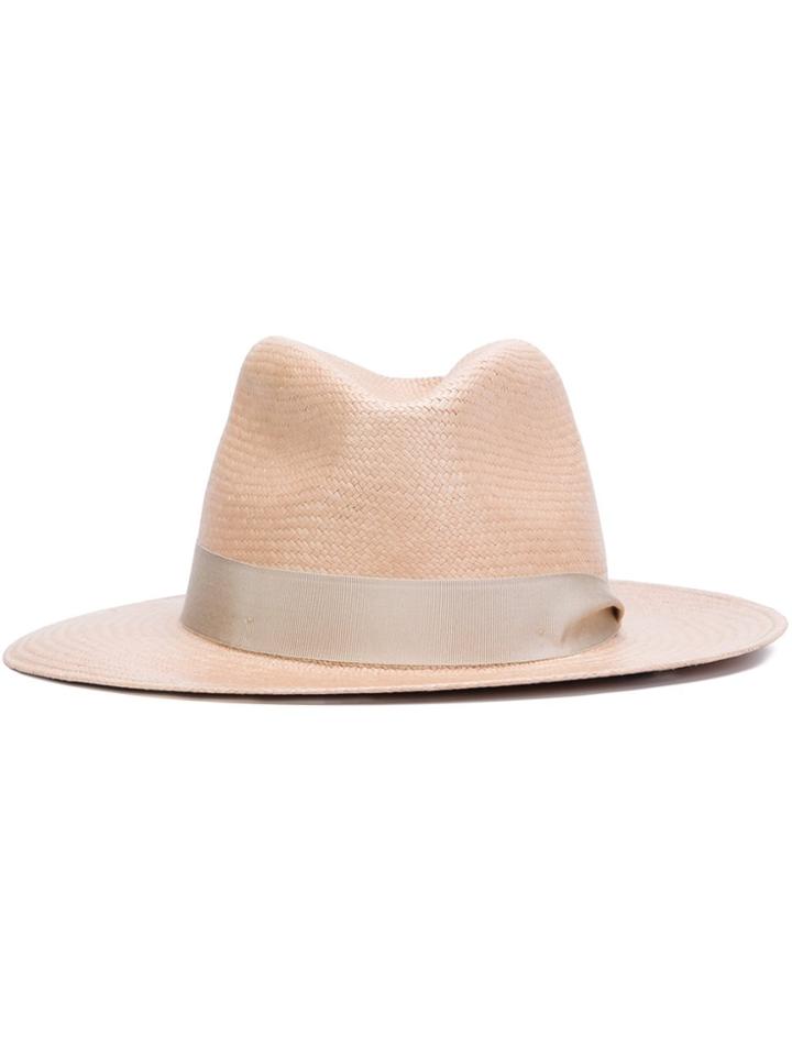 Rag & Bone 'panama' Hat - Nude & Neutrals