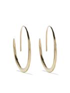 Wouters & Hendrix Gold 18kt Gold Hammered Hoop Earrings - Yellow Gold
