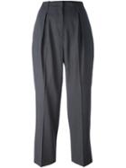 Federica Tosi Pleated Cropped Trousers