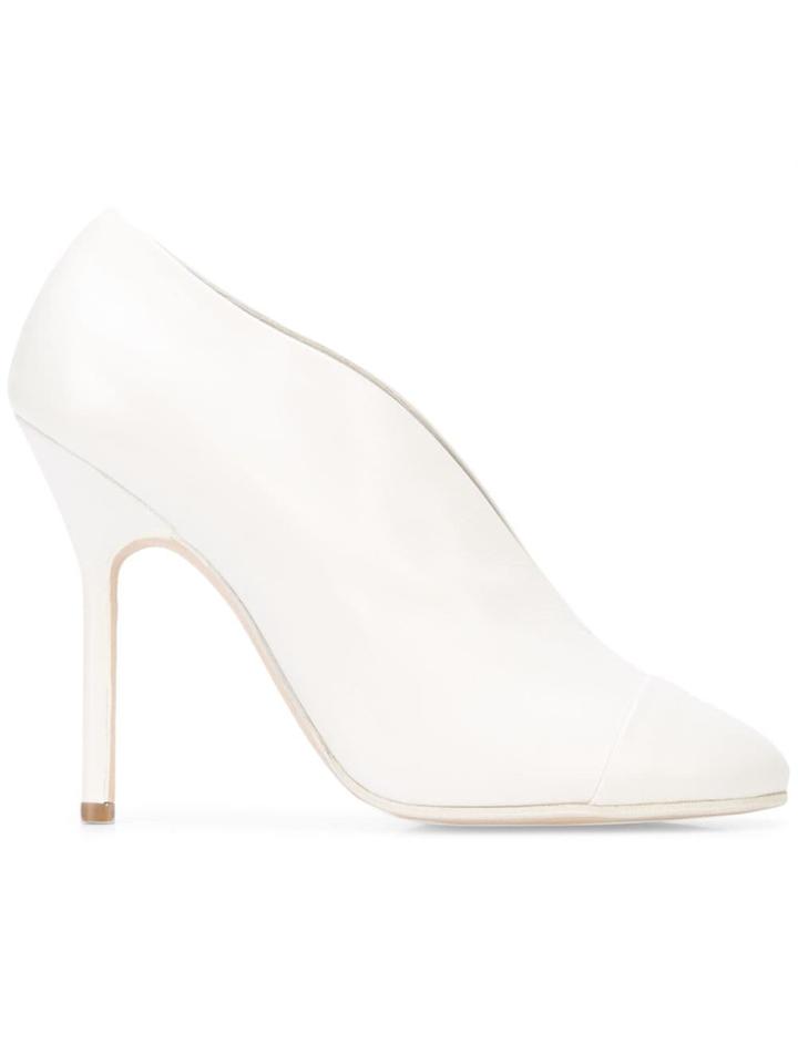 Victoria Beckham Refined Pin Pumps - White