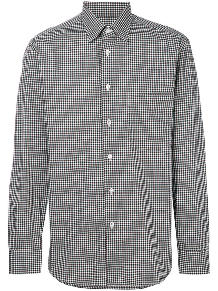 Brioni Classic Vichy Shirt - Green