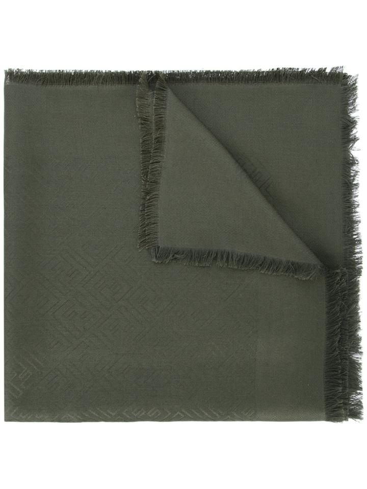 Fendi Signature Shawl - Green