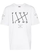 Fendi Fiend Print T-shirt - White