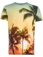 Balmain Palm Trees T-shirt - Yellow