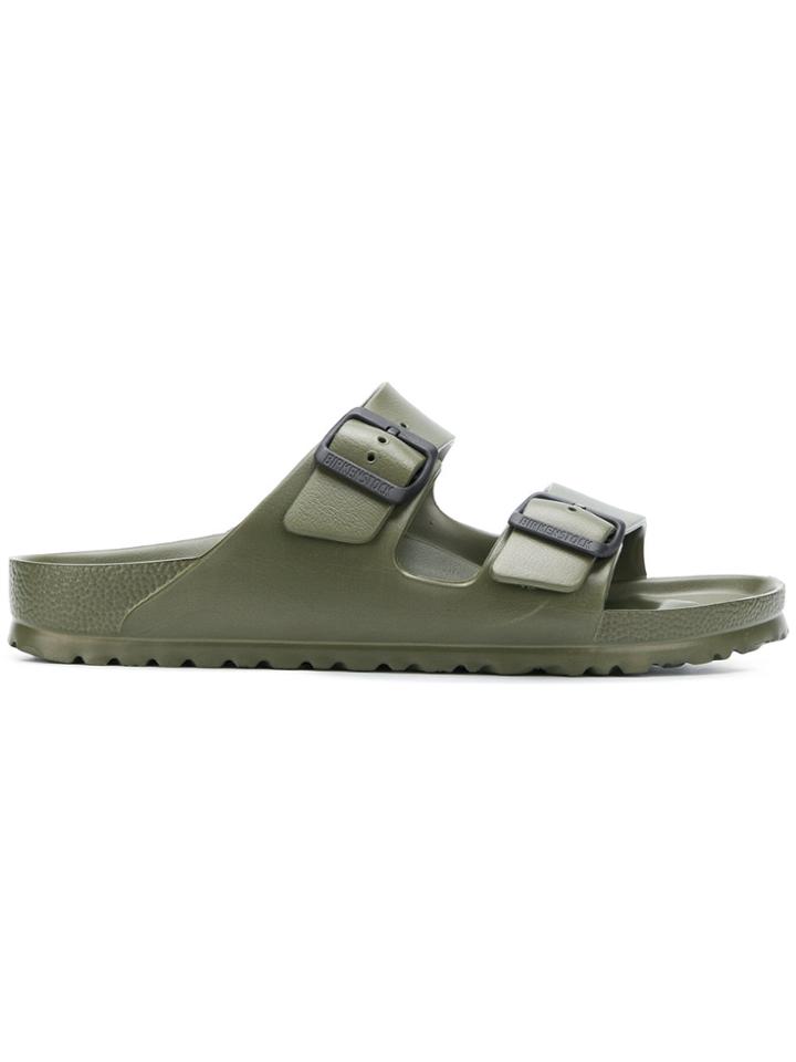 Birkenstock Buckle Strap Sandals - Green