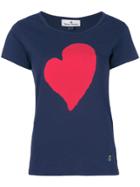 Vivienne Westwood Heart Print T-shirt - Blue