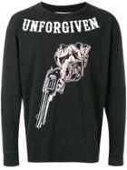 Warren Lotas 'unforgiven' Printed Sweatshirt - Black