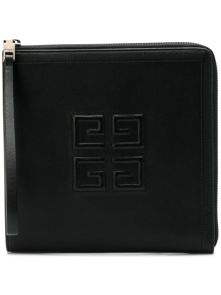 Givenchy Emblem Square Pouch - Black