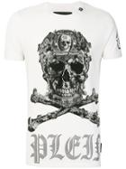 Philipp Plein Kevin Skull Studded T-shirt - White