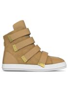 Myswear Bond Hi-top Sneakers, Women's, Size: 41, Nude/neutrals, Nappa Leather/suede/rubber