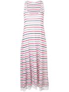 Sonia Rykiel Striped Tank Dress - White