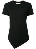 A.f.vandevorst Asymmetric Hem T-shirt - Black