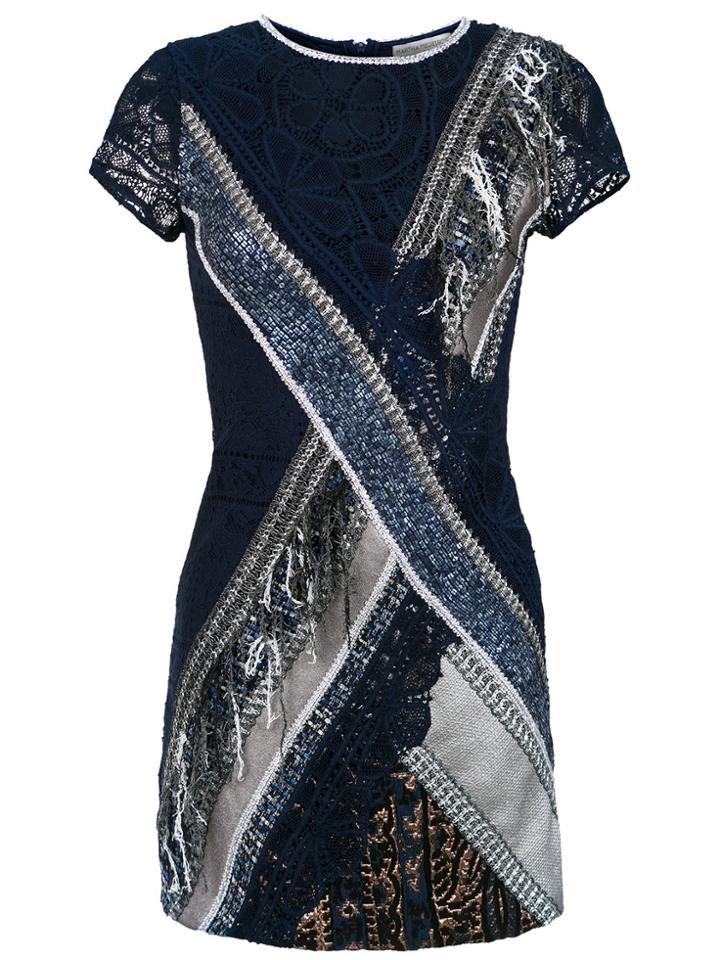 Martha Medeiros Eliana Dress - Blue