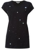 Ann Demeulemeester Blanche Stars Print T-shirt, Women's, Size: 38, Black, Cotton