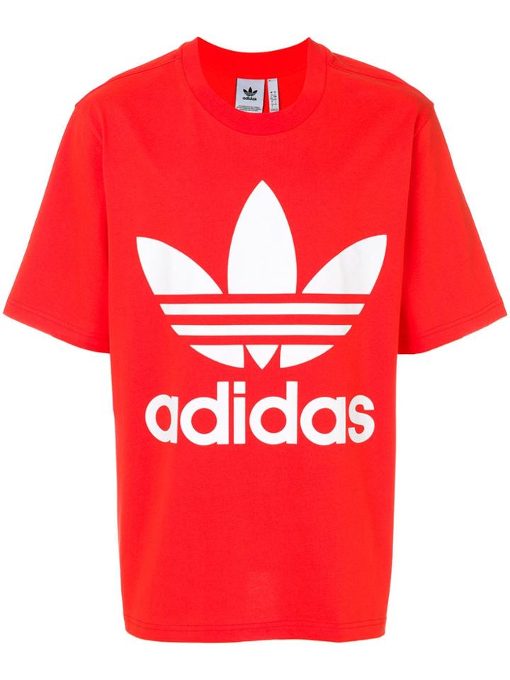 Adidas Adidas Originals Trefoil T-shirt - Yellow