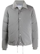 Fumito Ganryu Long-sleeve Down Jacket - Grey