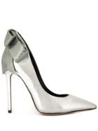 Aleksander Siradekian Gherda Bow Pumps - Silver
