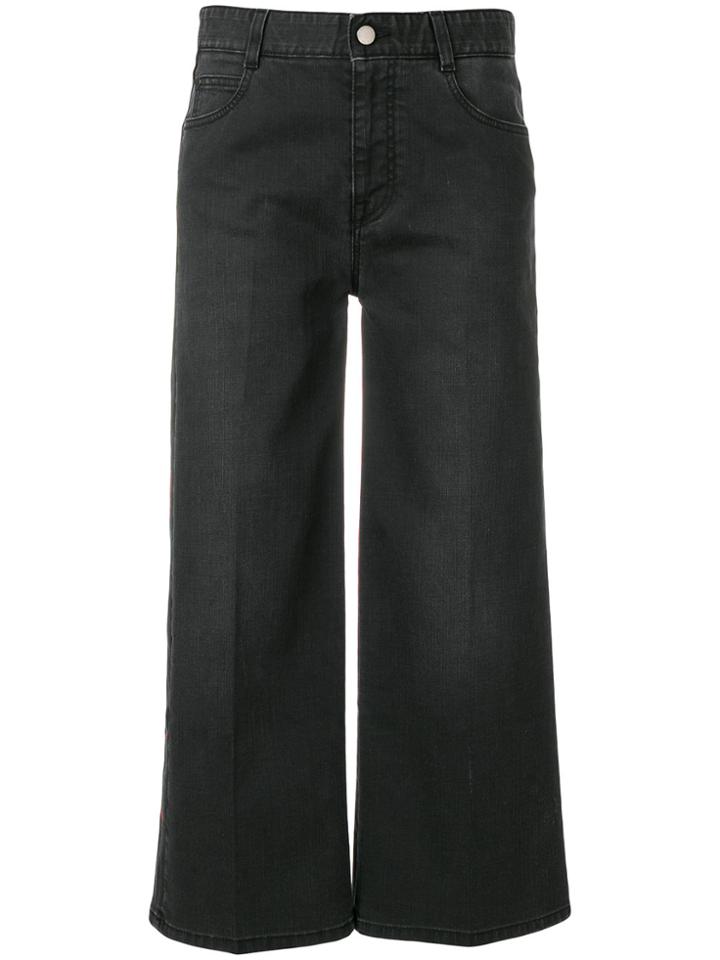 Stella Mccartney All Is Love Cropped Jeans - Black