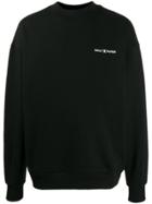 Daily Paper Embroidered Logo Sweatshirt - Black