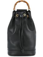 Gucci Vintage Two-way Shoulder Bag - Black