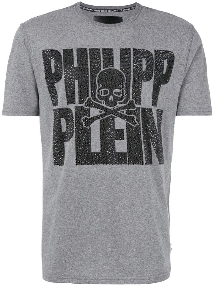 Philipp Plein - Yoriko T-shirt - Men - Cotton - M, Grey, Cotton