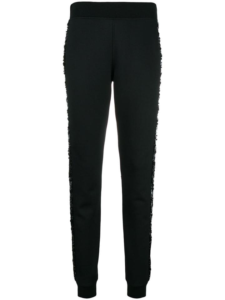 Philipp Plein Sequin Trim Jogging Bottoms - Black