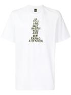 Oamc Quote T-shirt - White