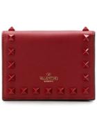 Valentino Valentino Garavani Rockstud Mini Wallet - Red